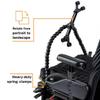MOGO ModularHose Tablet Holder with Heavy Duty Spring Clamp (Opens to 2"), Compatible with Tablets and Cases up to 14.25" (iPad, iPad Air, iPad Pro 11, Samsung Tab, Microsoft Surface), Dual 18" Arms view 4