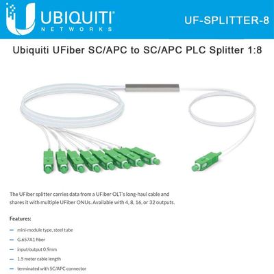 UFiber UF-Splitter-8 SC/APC to SC/APC PLC Splitter 1:8