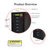ACARD 1 to 11 24X Burner CD DVD Duplicator Standalone Tower Using ACARDs Native SATA Controller Technology view 3