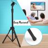 Pyle LED TV Tripod Stand - 2 Pcs Portable TV Stand, Foldable TV Stand Mount, Fits LCD Flat Panel Screen TV Up to 32" w/Adjustable Tilt & Height, 22lbs Weight Capacity, VESA 75, 100 - PTVSTNDPT3215X2 view 4