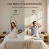 HOUSBAY Digital Alarm Clock Radio for Bedrooms, Phone-Free Wake-up with Dual Alarm, Night Light, Small Radio Clock for Bedside view 3