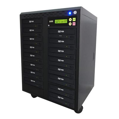 ACARD TECHNOLOGY 1 to 15 24X Burner CD DVD Duplicator Standalone Tower Using ACARDs Native SATA Controller Technology