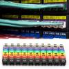 Digital Number Tube Wire Number Label Tube Cable Marker Colorful(100PCS KCM-4MM 4mm), Microcomputer Protection Device view 4