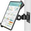 AboveTEK Tablet Wall Mount -360 Rotation iPad Wall Holder for Retail & Business, Anti Theft iPads Stand Fits 7"-11" Tablets Including iPad Pro/Air/Mini, Galaxy Tab - Security Lock & Key - (Black) view 1