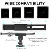 AboveTEK Tablet Wall Mount -360 Rotation iPad Wall Holder for Retail & Business, Anti Theft iPads Stand Fits 7"-11" Tablets Including iPad Pro/Air/Mini, Galaxy Tab - Security Lock & Key - (Black) view 3