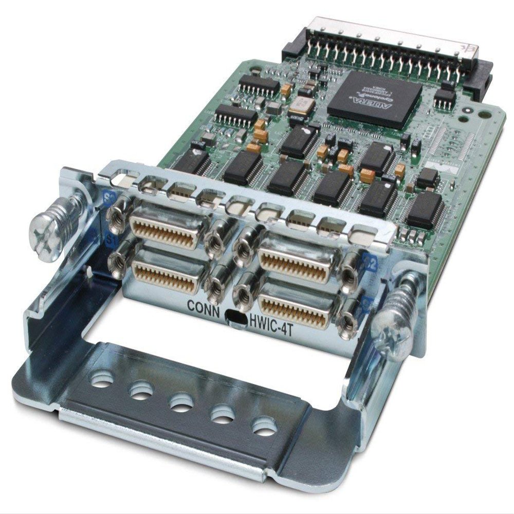Cisco High-Speed - Expansion module - HDLC, RS-232, PPP, RS-530, X.21, V.35, RS-449, SLIP, RS-530A - 4 ports (Renewed)