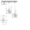 Amer Universal Projector Mount Kit Large Format Ceiling Projectors incl Adjustable Pole view 3