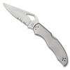 Spyderco Harrier 2 Folding Pocket Knife with 3.3" 8Cr13MoV Steel Blade and Stainless Steel Handle - EDC Knife for Men and Women, Perfect for Hunting, Tactical, Camping, Survival - PlainEdge - BY01P2 view 1