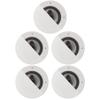Acoustic Audio CSic64 Frameless 6.5" in Ceiling 5 Speaker Set 3 Way Home Theater Speakers, CSic64-5S view 1