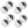 Acoustic Audio CSic64 Frameless in Ceiling 6.5" Speaker 4 Pair Pack 3 Way Home Theater Speakers view 1