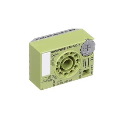 TURCK CT 3-E30/H Timing Module;Electronic;On-Delay;0.2 Sec-30 Min;90-265 V;11-Pin Octal;Time Cube