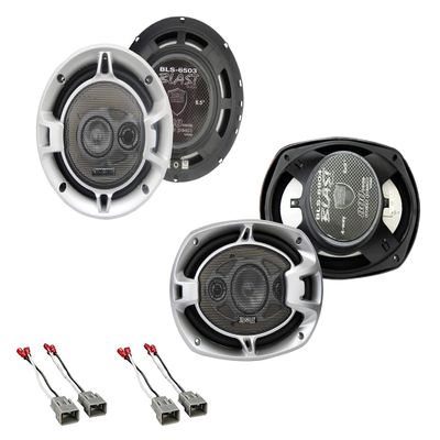 Absolute USA BLS6569-7800 Compatible with Honda Accord 1986-1997 Factory Speaker Replacement