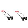 Absolute USA SP654 Compatible with Chevy Trailblazer 2002-2009 6.5" 4 Way Car Speakers 500 Watts Max Power Factory Speaker Upgrade with Aftermarket Harness view 2