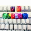 1 Pcs Handmade Koi Fish R4/Esc Resin Artisan Keycap Shine Through Translucent Backlit Key Cap OEM Profile for Cherry MX RGB Switch Gaming Mechanical Keyboards Replacement (Kit 5) view 1