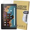 2-Pack Tempered Glass Screen Protector for Amazon Fire HD 10 Tablet 10.1" (7th / 9th Generation, 2017/2019 Release), Tempered Glass Film,Not fit Fire HD 10 2021 Version view 1