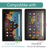 2-Pack Tempered Glass Screen Protector for Amazon Fire HD 10 Tablet 10.1" (7th / 9th Generation, 2017/2019 Release), Tempered Glass Film,Not fit Fire HD 10 2021 Version view 2