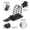 100Pcs Adhesive Cable Management Clips with 50Pcs Zip Ties, Adjustable Nylon Cable Strap Ties Wire Clips Clamps Organizer with Strong Adhesive Tape, Extra Screw & Hole - 3.55 Inch Black view 3