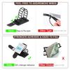 100Pcs Adhesive Cable Management Clips with 50Pcs Zip Ties, Adjustable Nylon Cable Strap Ties Wire Clips Clamps Organizer with Strong Adhesive Tape, Extra Screw & Hole - 3.55 Inch Black view 4