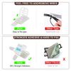 100Pcs Adhesive Cable Management Clips with 50Pcs Zip Ties, Adjustable Nylon Cable Strap Ties Wire Clips Clamps Organizer, Extra Screw & Hole - 3.35 Inch White view 4