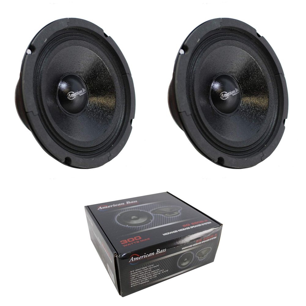 2 x 6.5 Midrange Midbass Speaker 600W 8 Ohm