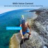 AKASO Brave 6 Plus Native 4K30FPS 20MP WiFi Action Camera with Touch Screen EIS 4X Zoom Voice Control Remote Control 131 Feet Underwater Camera with 2X 1350mAh Batteries and Helmet Accessories Kit view 4