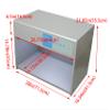 TECHTONGDA Color Matching Cabinet Color Assessment Box Color Calibration Chart with 4 Light Sources D65 TL84 UV F view 2