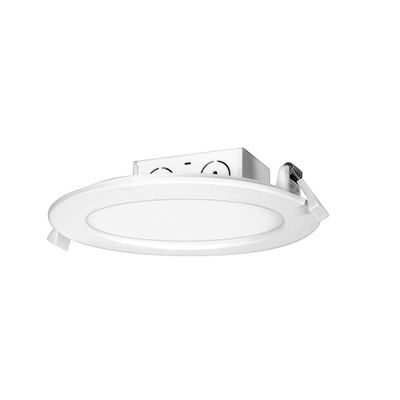 Satco 5 in./6 in. Direct Wired IC Rated White 4000K LED Recessed Light Kit - 1 Each