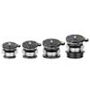 Leofoto LB-65 65mm Leveling Base for Tripod w Butterfly Lock Collar 40lb Max Load +/-15 Tilt view 4