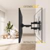Mounting Dream TV Wall Mount for Most 26-55" TVs , TV Mount Full Motion with Swivel Articulating Arm , Perfect Center Design Wall Mount TV Bracket , up to VESA 400x400mm and 77 lbs Loading MD2418-MX view 4