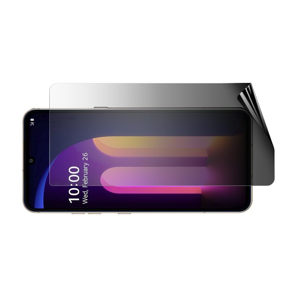 celicious Privacy 2-Way Landscape Anti-Spy Filter Screen Protector Film Compatible with LG V60 ThinQ 5G