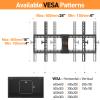 ELIVED TV Wall Mount for Most 37-84 Inch TVs, Max Load Capacity 120 lbs. Tilting tv Mount with Level Adjustment, Wall Brackets Max VESA 600x400mm, Fits 16-24 Inch Studs view 4