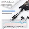 LecLooc USB C Splitter for iPhone 16 15, Dual USB C Audio and Charge Adapter 60W Fast Charge Fit with iPhone 16 15 Pro Max Plus, Galaxy S24 23 S22 Ultra, Google Pixel 9 8 7 6 Pro 5, iPad Pro view 4