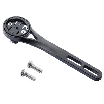 KREMORV Out Front Road Bike Computer Extended Mount for Garmin Edge 25 130 200 500 510 520 800 810 820 1000 1030