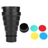 Honeycomb Grid Light Beam Tube Mount Filter Grid Light Beam Tube Bowens Mount Filter for Studio Strobe Flash view 1