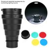Honeycomb Grid Light Beam Tube Mount Filter Grid Light Beam Tube Bowens Mount Filter for Studio Strobe Flash view 4