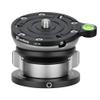 LB-75 75mm Leveling Base for Tripod w Butterfly Lock Collar 55lb Max Load +/-15 Tilt view 1
