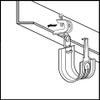HPH 2" J-Hook with Beam Clamp Box of 25 view 2