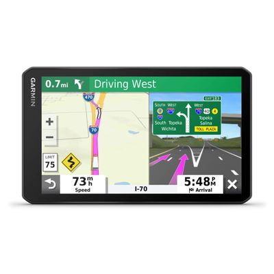 Garmin 010-02313-00 dezl OTR700, 7-inch GPS Truck Navigator, Easy-to-Read Touchscreen Display, Custom Truck Routing and Load-to-Dock Guidance