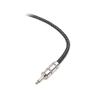 Cable Matters 2-Pack Premium Braided 12 AWG 1/4 Inch Speaker Cable 3 ft with 6.35mm TS Connector view 4