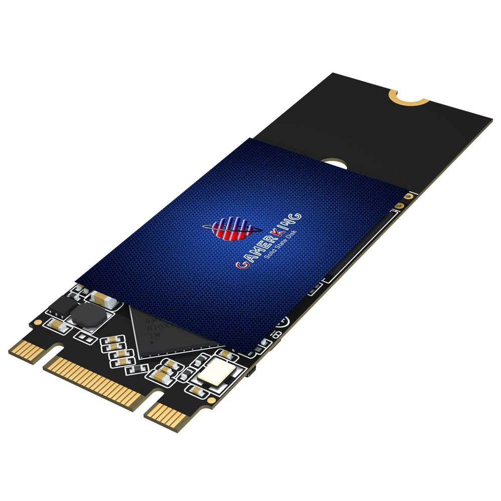 GAMERKING SSD M.2 2260 1TB NGFF Internal Solid State Drive High Performance Hard Drive for Desktop Laptop SATA III 6Gb/s M2 SSD (1TB, M.2 2260)