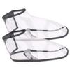 Beaupretty 1pair Barber Shoes Cover Transparent Hairdressing Accessory for Haircut Keeps Broken Hair Shoes Made of Tpu Material for Stylists and Food Service Professionals view 2