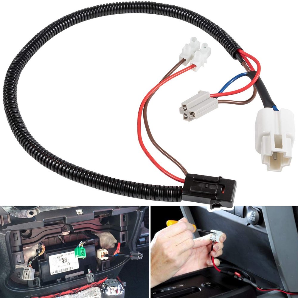 12 Volt Power Adapter for 2018-2020 2021 2022 2023 2024 2025 Jeep Wrangler JL JLU Unlimited & Gladiator JT & for 1999-2018 Jeep Wrangler JK JKU TJ Unlimited 2-Door & 4-Door