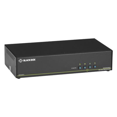 Kvm Switch, Niap 3.0 - Dual-Head, Hdmi, Audio, 4K, 4-Port, Gsa, Taa, Non-Returna