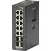 Black Box Ethernet Switch - 10 Ports - Manageable - TAA Compliant - 2 Layer Supported - Modular - Twisted Pair, Optical view 1