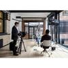 Manfrotto Nitrotech 608 Series Fluid Video Head with 645 Fast Twin Leg Carbon Fiber Tripod & Mid-Level Spreader view 4