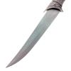 ASR Outdoor 13.5" Collector's Hunting Knife with Animal Head Pommel Black Wolf view 4