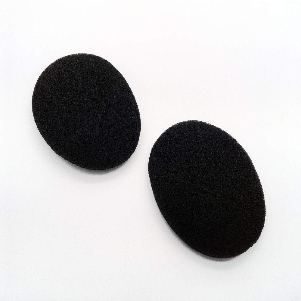 61478-01 Spare Ear Pads by AvimaBasics | Premium Replacement Foam Earpads Ear Cover Cushion Spare Parts for Plantronics Audio 60, 70, 80, 400, 470, DSP300 & LS1 Headsets (10 Pair)