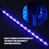 22CM Water Cooling Light, Acrylic & Glass Cover RGB Computer Cylinder Water Cooler Reservoir Light Universal Large 4P Connector LED Tube Lamp Lighting with Romote Control view 3