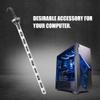 22CM Water Cooling Light, Acrylic & Glass Cover RGB Computer Cylinder Water Cooler Reservoir Light Universal Large 4P Connector LED Tube Lamp Lighting with Romote Control view 4