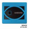 Alltravel Silicone Bumper Sleeve for Samsung T7, T7 Touch Portable SSD - 1TB, 2TB, 500GB - USB 3.2 External Solid State Drives (Sky Blue) view 2